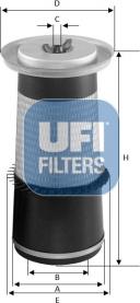 UFI 27.A60.00 - Engine Air Filter car-mod.net