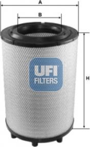 UFI 27.C13.00 - Engine Air Filter car-mod.net