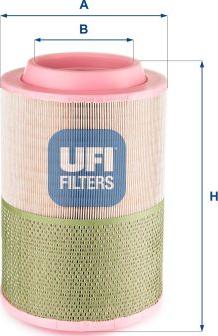 UFI 27.D64.00 - Engine Air Filter car-mod.net