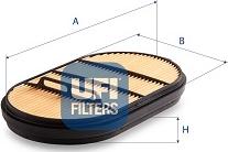 UFI 27.G88.00 - Engine Air Filter car-mod.net