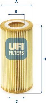UFI 25.040.00 - Oil Filter car-mod.net