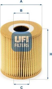UFI 25.018.00 - Oil Filter car-mod.net