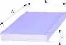 Unico Filter ACK 2830 - Filter, interior air car-mod.net