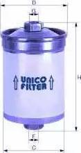 Unico Filter FI 8172/1 - Fuel filter car-mod.net
