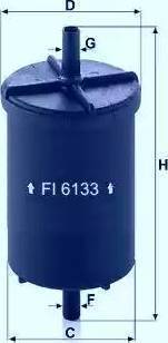 Unico Filter FI 6136/1 - Fuel filter car-mod.net