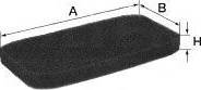 Uniflux Filters XCK133 - Filter, interior air car-mod.net