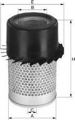 Uniflux Filters XA1436K - Engine Air Filter car-mod.net