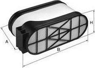 Uniflux Filters XA856 - Engine Air Filter car-mod.net