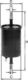 Uniflux Filters XB311 - Fuel filter car-mod.net