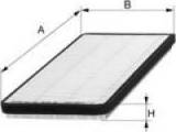 Uniflux Filters XC277 - Filter, interior air car-mod.net