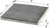 Uniflux Filters XCK349 - Filter, interior air car-mod.net