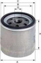 Uniflux Filters XO125 - Oil Filter car-mod.net