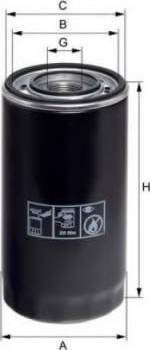 Uniflux Filters XO185 - Oil Filter car-mod.net