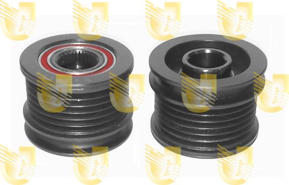 Unigom 431834 - Pulley, alternator, freewheel clutch car-mod.net