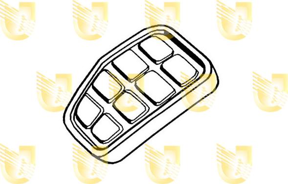 Unigom 155032 - Brake Pedal Pad car-mod.net