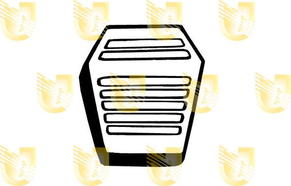 Unigom 155025 - Brake Pedal Pad car-mod.net