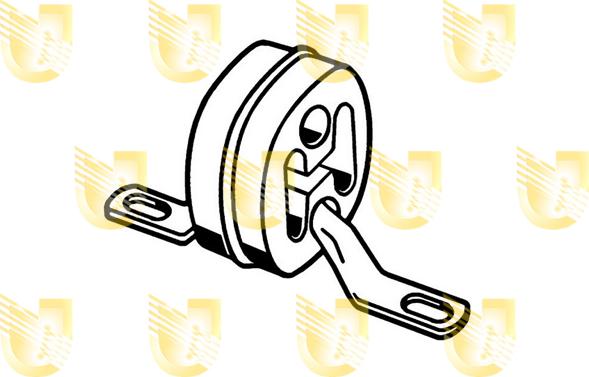Unigom 165156 - Holding Bracket, silencer car-mod.net