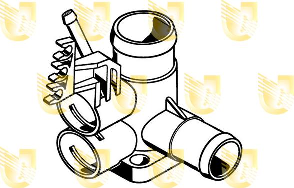 Unigom 341832 - Coolant Flange car-mod.net