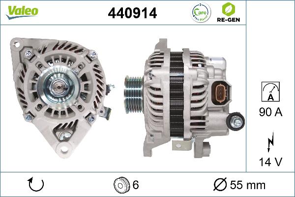 VALEO 440914 - Alternator car-mod.net