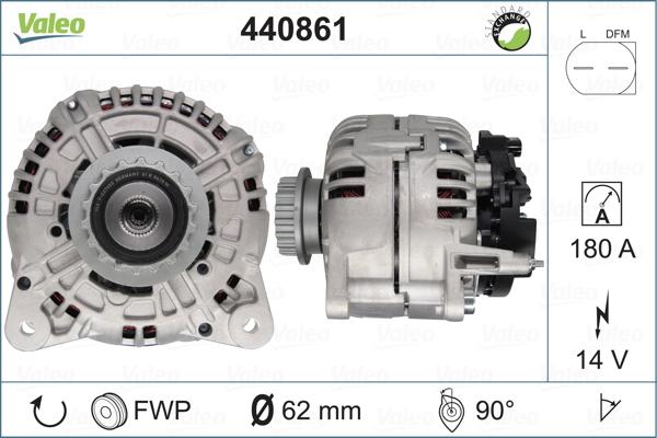 Valeo 440861 - Alternator car-mod.net