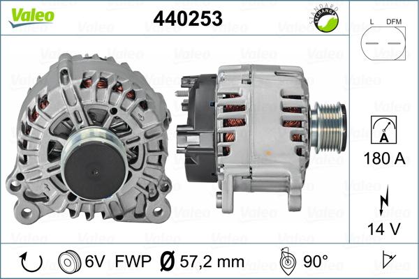 Valeo 440253 - Alternator car-mod.net
