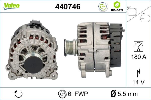 VALEO 440746 - Alternator car-mod.net