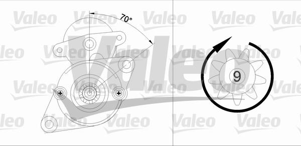 Valeo 455578 - Starter car-mod.net