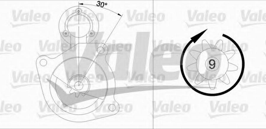 Valeo 455621 - Starter car-mod.net