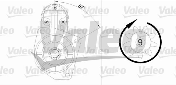 Valeo 455679 - Starter car-mod.net