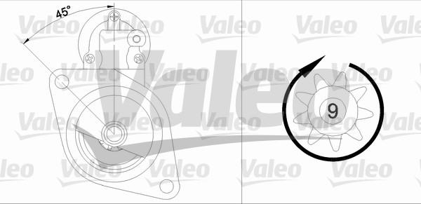 Valeo 455888 - Starter car-mod.net