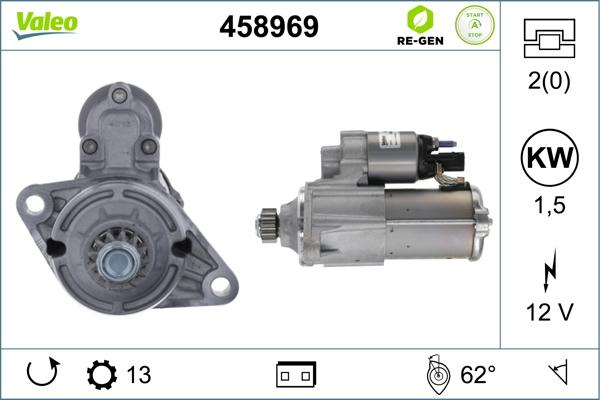 Valeo 458969 - Starter car-mod.net