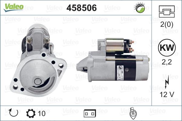 Valeo 458506 - Starter car-mod.net