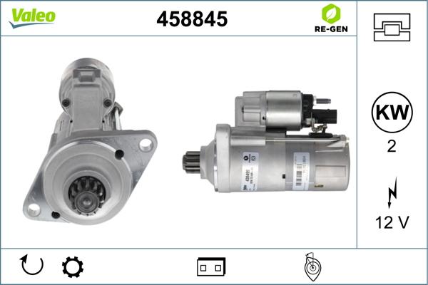 Valeo 458845 - Starter car-mod.net