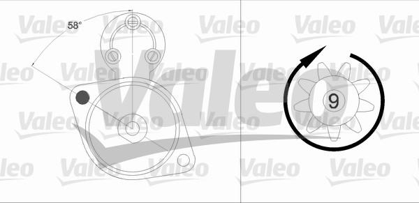 Valeo 458211 - Starter car-mod.net