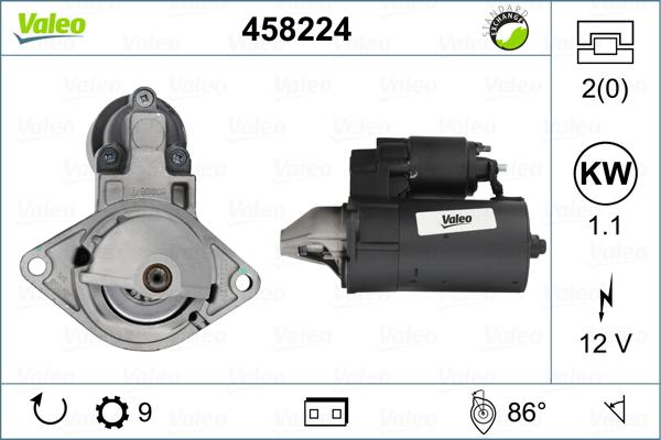 Valeo 458224 - Starter car-mod.net