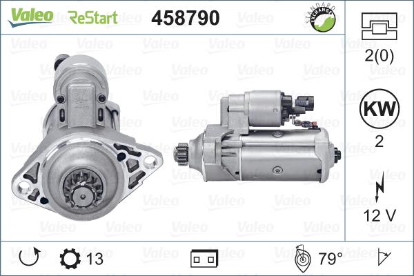 Valeo 458790 - Starter car-mod.net