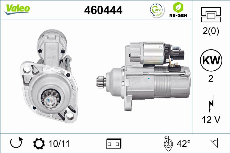 Valeo 460444 - Starter car-mod.net