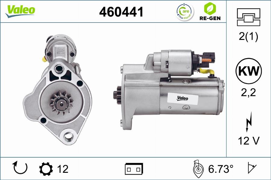 Valeo 460441 - Starter car-mod.net