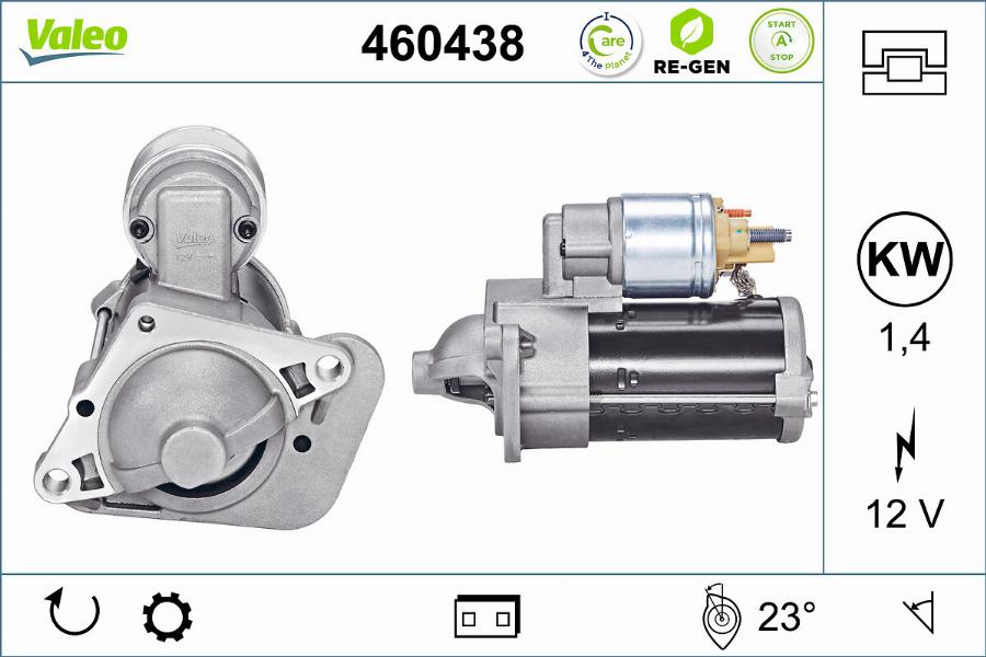 Valeo 460438 - Starter car-mod.net