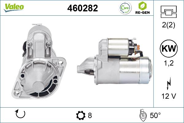 VALEO 460282 - Starter car-mod.net