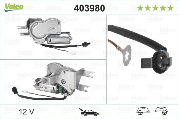 Valeo 403980 - Wiper Motor car-mod.net
