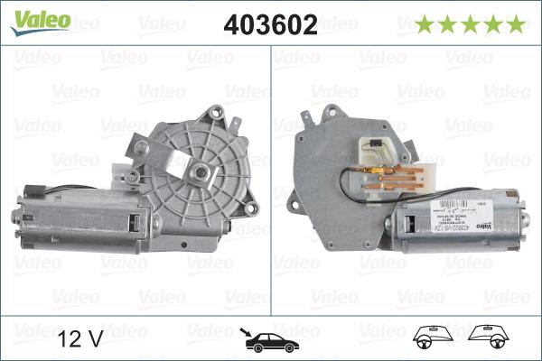 Valeo 403602 - Wiper Motor car-mod.net