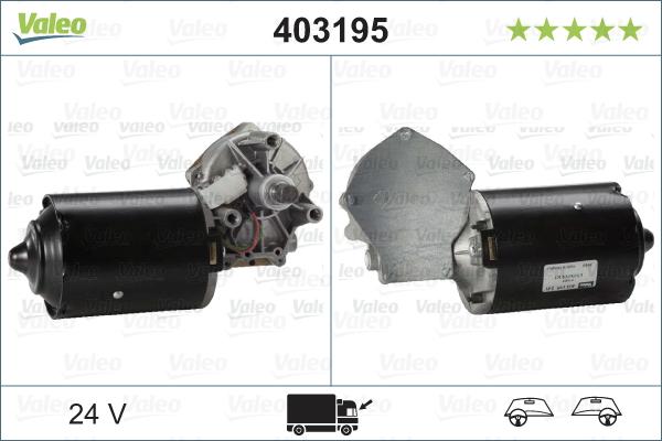 Valeo 403195 - Wiper Motor car-mod.net
