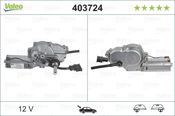Valeo 403724 - Wiper Motor car-mod.net