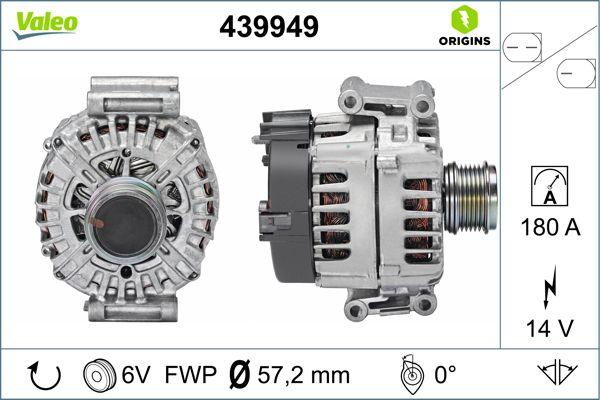 VALEO 439949 - Alternator car-mod.net