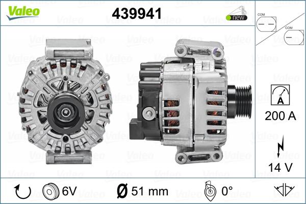 Valeo 439941 - Alternator car-mod.net