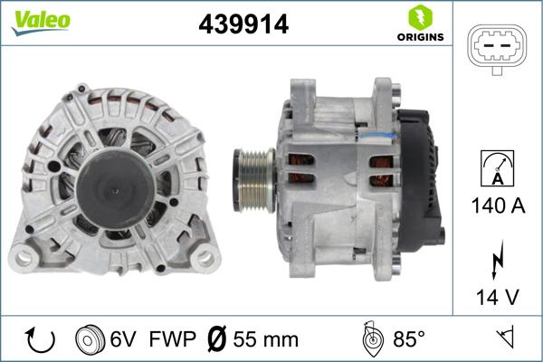 Valeo 439914 - Alternator car-mod.net