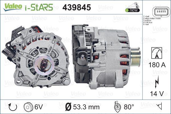 VALEO 439845 - Alternator car-mod.net
