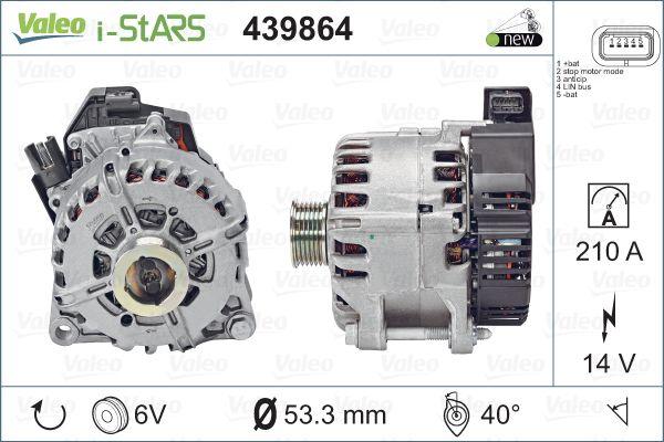 Valeo 439864 - Alternator car-mod.net