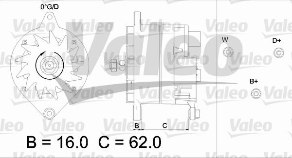 Valeo 436416 - Alternator car-mod.net